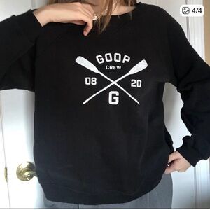 BNWOT G by GOOP Crew Sweatshirt Small XS